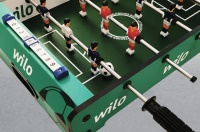 Jetzt mitmachen: 3 Wilo-Kasten-Kicker und 5 Wilo-Xperts-Fußbälle gibt es zu gewinnen. Bilder: Wilo SE