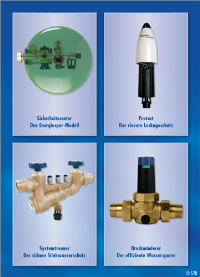 Mit Sicherheitscenter und Co. seit Jahren verantwortungsbewusst im Umgang mit der wertvollen Ressource Trinkwasser: Die SYR Hans Sasserath & Co. KG trägt mit innovativen Armaturen zur effizienten und umweltfreundlichen Wassernutzung bei. Grafik: SYR Hans Sasserath & Co. KG<br />