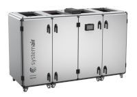 Die neue Generation der Topvex-Kompaktlüftungsgeräte mit Gegenstromwärmeübertrager<br />Bild: Systemair