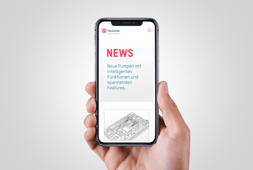 Auch in der mobilen Ansicht übersichtlich und nutzerfreundlich:...