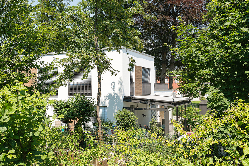 So kann ein perfektes Wohnhaus in Zeiten des Klimawandels...