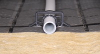 Die Systemdämmung tempusROCK von herotec unterstützt die Anforderungen des baulichen Brandschutzes.<br />Bild: herotec GmbH Flächenheizung