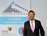 Günther Mertz, Geschäftsführer der TGA-Repräsentanz........