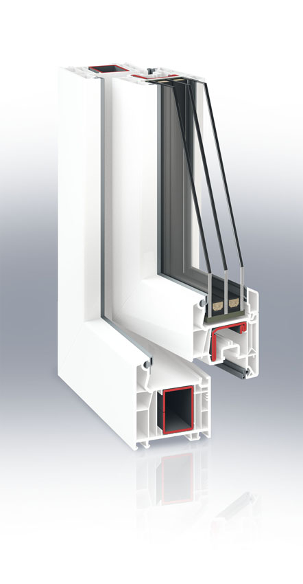 Das neue Kunststoff-Fenster-System THERM 76 AD von...