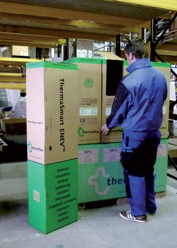 Die ThermaSmart ENEV Palettenbox bietet Platz für ingesamt...