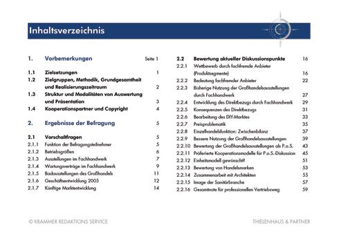 Ein Blick in das Inhaltsverzeichnis zeigt die umfangreiche...