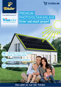 Trina Solar kooperiert mit Tchibo. Bild: Trina Sola.......