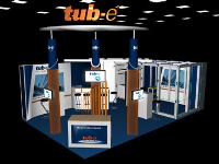 Der tub-e®-Stand auf der SHK in Hamburg