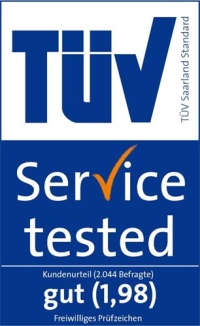 Der Vaillant Kundendienst in Deutschland hat jetzt das Qualitätssiegel „TÜV<br />Service Tested“ mit dem Kundenurteil „gut“ vom TÜV Saarland erhalten.<br />Foto: Vaillant / TÜV Saarland