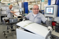 In Remscheid wurde heute das ein-millionste Brennwertheizgerät Vaillant ecoTEC der fünften Generation gefertigt.<br />Bild: Vaillant Group