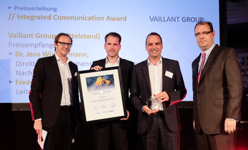 Das F.A.Z.-Institut zeichnete die Vaillant Group als...