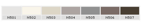 Die Farbpalette der Serie "Natural Colors" enthält...
