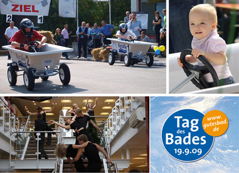 Badewannenrennen, Gewinnspiele, Kinderaktionen, Tanzgruppen...