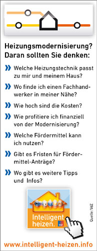 Woran man bei der Heizungsmodernisierung denken sollte........
