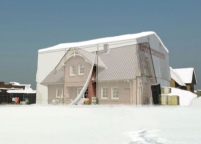 Hausbau uterm Zelt