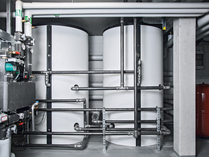 Die „Megapress“-Verbinder sind durch ihre werksseitige...