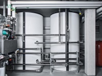 Die „Megapress“-Verbinder sind durch ihre werksseitige Zink-Nickel-Beschichtung besonders korrosionsbeständig. Sie sind ohne zusätzlichen Korrosionsanstrich in Heizungs- oder Kühlanlagen einsetzbar. 