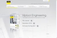 Die neue Internetseite unter <a href="http://www.viega.de/viptool"target="_blank">www.viega.de/viptool</a> bietet jetzt ebenso schnelle wie umfassende Informationen zu den vielfältigen Funktionen und Anwendungen der TGA-Software Viptool Engineering. Foto: Viega