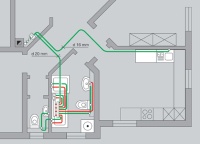 Theorie und Praxis: In den Trinkwasser-Seminaren bei Viega werden die Hintergründe der neuen oder novellierten Regelwerke genauso behandelt wie die praktischen Aspekte, die in einer hygienebewussten Trinkwasser-Installation zu beachten sind. Bild: Viega