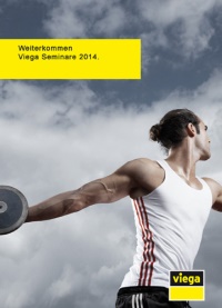 Die Seminarbroschüre 2014 von Viega lässt sich telefonisch anfordern oder ist als <a target="_blank" href="http://www.viega.de/cps/rde/xbcr/de-de/718121_Prospekt_Seminare_2014_DE_net.pdf">Download</a> erhältlich. Anmeldung zu den Seminaren schriftlich oder online über <a target="_blank" href="http://www.viega.de/Seminare">www.viega.de/Seminare</a>. Bild: Viega