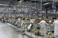 Binnen drei Jahren investierte das Unternehmen 220 Millionen Euro am Standort Allendorf. Damit wurde unter anderem die Produktion völlig neu aufgebaut. Foto: Viessmann