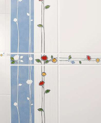 Mit "Flowerplay" frische Akzente im Bad setzen...