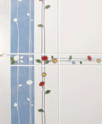 Mit "Flowerplay" frische Akzente im Bad setzen...