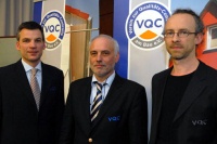 Der neue Vorstand des VQC: Helge Schröder, Udo Schimacher-Ritz, Marcel Quent (v.l.). Bild: VQC