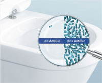 Villeroy & Boch hat mit AntiBac eine Glasur, die das.......