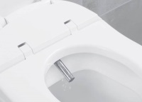Dusch-WCs sind im Moment ein Trend, bringen neben Lifestyle auch mehr Hygiene und Wohlbefinden ins Bad. Bild: Villeroy & Boch