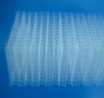 Transparente Wabenstruktur aus Celluloseacetat-Folie.......