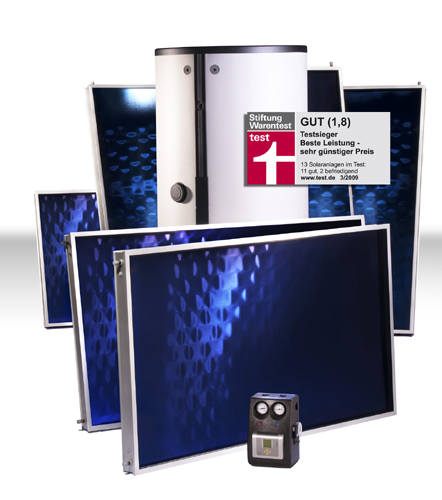 Das Solarpaket COMBIline SH 1440 AR wurde im März 2009...