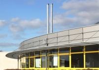 Das neue Firmengebäude von Wagner & Co in Simandre,.......