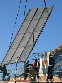 Die Solarkollektorverlegung beim 100%- Solarhaus in Kappelrodeck