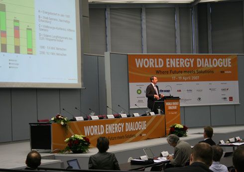 Stefan Kohler, Geschäftsführer der dena, auf dem World...