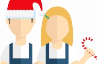 Mit dem Wilo-Weihnachtszauber stimmt Xperts SHK-Fachhandwerker auf die Weihnachtszeit ein.