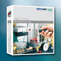 Die neue „Wilo-Brain Servicemappe“ enthält unter anderem praxisgerechtes Info- und Servicematerial wie System- checklisten, Planungshilfen zur Anlagen- optimierung, Regelwerke sowie Marketing- bausteine für die Kundenansprache zu den Themen „Optimierung von Heizungs- anlagen“ und „Optimierung von Trinkwarm- wasserzirkulationsanlagen“. Bild: WILO SE