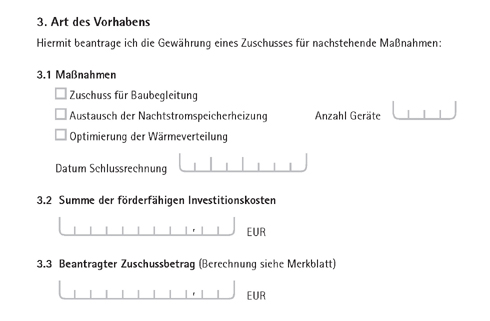 Im Förderantrag der KfW ist unter 3.1 „Optimierung...
