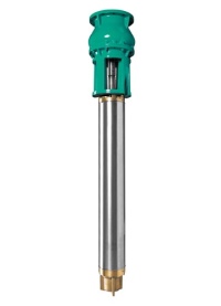 Die „Wilo EMU D500“-Sprinklerpumpe ist für den Einsatz in groß dimensionierten Sprinklersystemen konzipiert. Sie ist VdS-zertifiziert und fördert bis zu 590 m3 Wasser in der Stunde. Die maximale Nullförderhöhe der Pumpe liegt bei 145 Metern. 