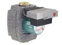 Mit der Zirkulationspumpe „Wilo-Stratos ECO-Z“ können die Stromkosten für den Pumpenbetrieb im Vergleich zu ungeregelten Standardpumpen deutlich gesenkt werden. Hierzu trägt auch eine äußerst geringe Leistungsaufnahme von nur 5,8 Watt im Leerlaufbetrieb bei. Foto: WILO SE