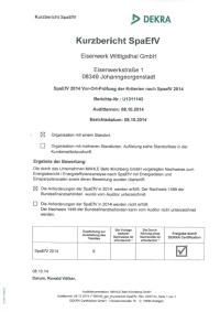 Kurzbericht SpaEfV ( DEKRA )<br />Bild: Wittigstahl GmbH