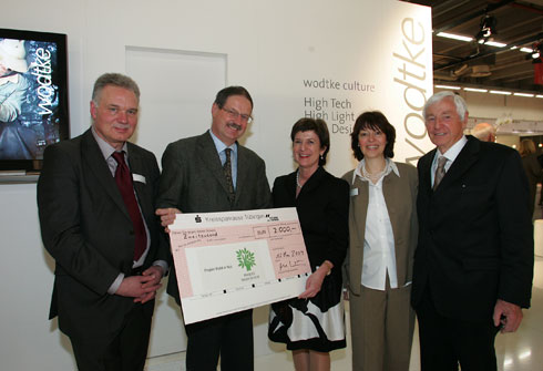 V. l. n. r.: Dirk John - Objektleiter ISH, Messe Frankfurt;...