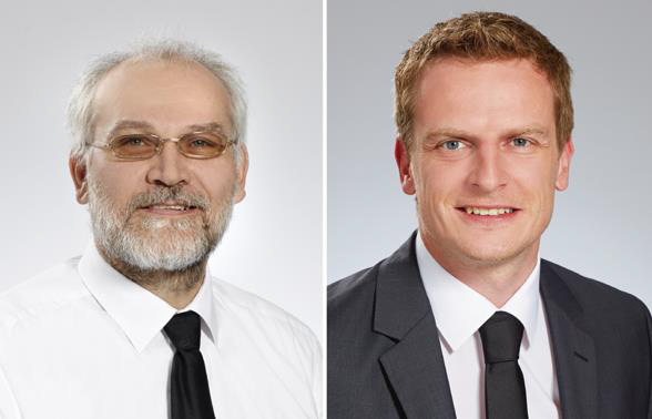 Frische Luft bietet dieses starke Team: Jochen Hofmann...