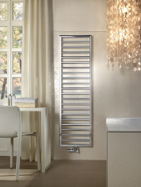 Der neue Design-Badheizkörper ist lackiert in allen Farbvarianten erhältlich sowie in den exklusiven Chrom- und Edelstahl-Ausführungen. Foto: Zehnder<br />