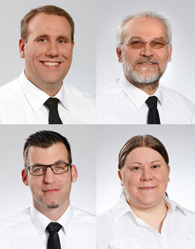 Die neuen Team-Mitglieder im Vertrieb Zehnder Comfosystems...