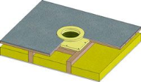 Einbau in eine Holzbalkendecke