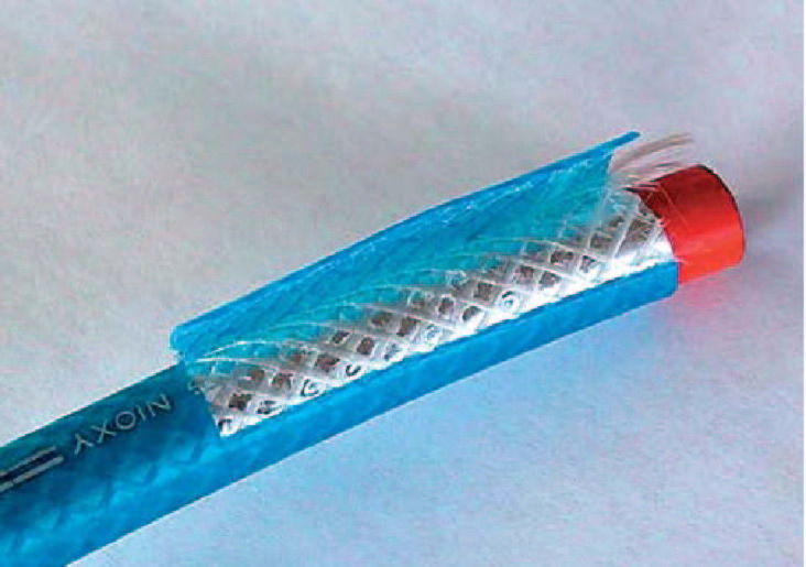 Abb. 12.2. Nioxy-Heizrohr mit Schutzmantel aus Aluminium – Naht überlappt.