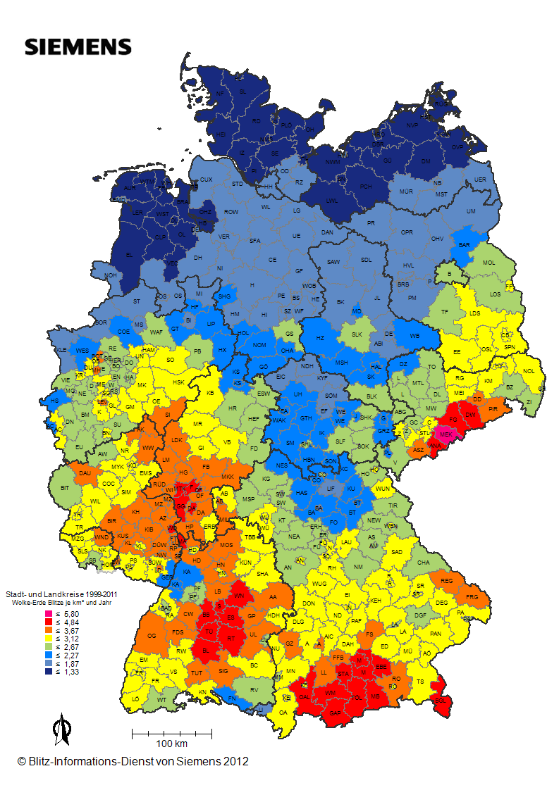 Blitzhäufigkeit