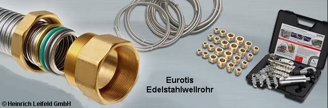 EUROTIS Edelstahlwellrohr