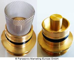 Stopfen mit Sieb und Magnet